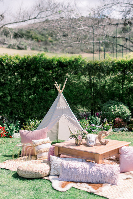 Kidchella themed girls boho birthday party for Amanda Stanton Inspiration