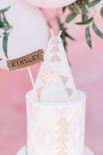 Kidchella themed girls boho birthday party for Amanda Stanton Inspiration