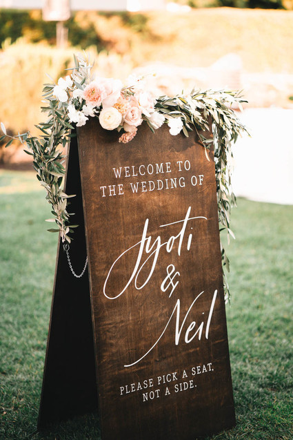 Elegant fall California wedding in Rancho Santa Fe with Indian traditions by Mein Schatz Events