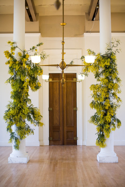 Whimsical Wes Anderson wedding ideas at the San Francisco Mint