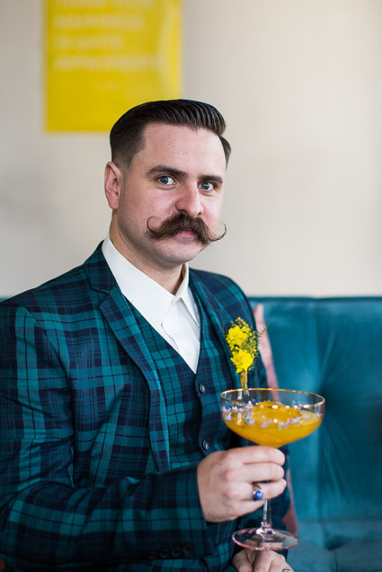 Whimsical Wes Anderson wedding ideas at the San Francisco Mint