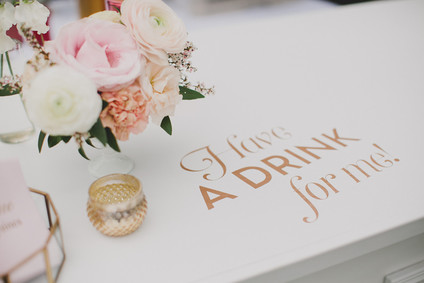 Parisian backyard baby shower