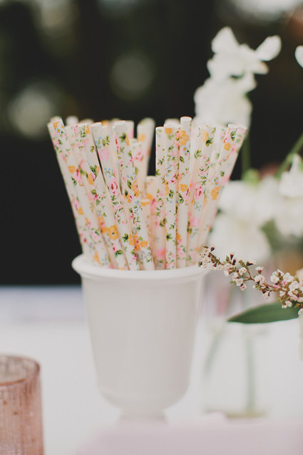 Parisian backyard baby shower