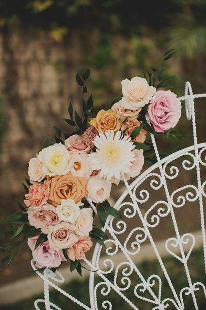 Parisian backyard baby shower