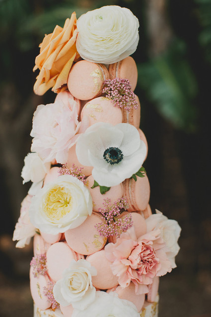 Parisian backyard baby shower