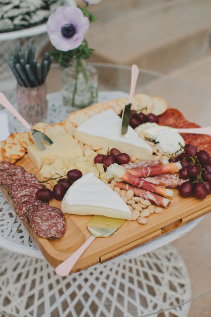 Parisian backyard baby shower