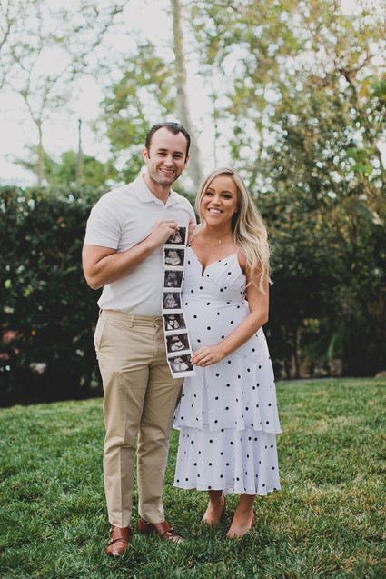 Parisian backyard baby shower