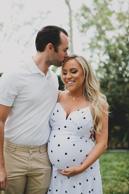 Parisian backyard baby shower