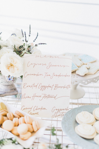 French garden themed boy's baby shower