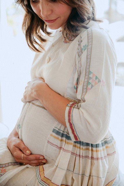 A baby blessing with Erica Chidi Cohen at Loom in Los Angeles