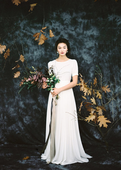 Minimal modern grey wedding ideas