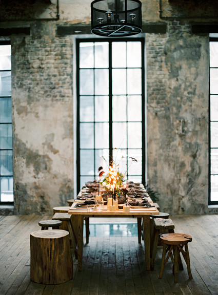 Minimal modern grey wedding ideas