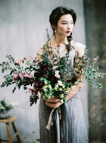 Minimal modern grey wedding ideas