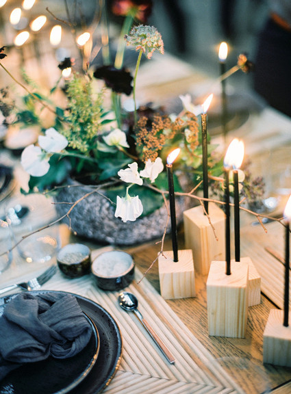 Minimal modern grey wedding ideas