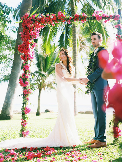 Maui wedding at Olowalu Plantation House
