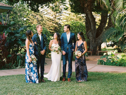 Maui wedding at Olowalu Plantation House