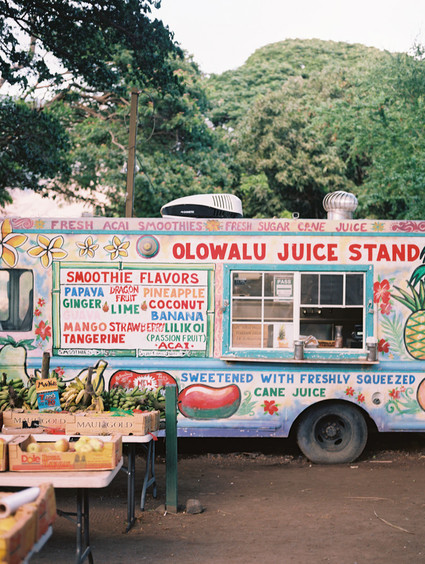 Maui wedding at Olowalu Plantation House