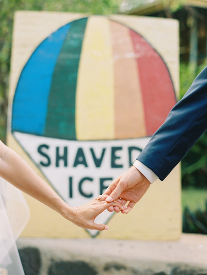 Maui wedding at Olowalu Plantation House