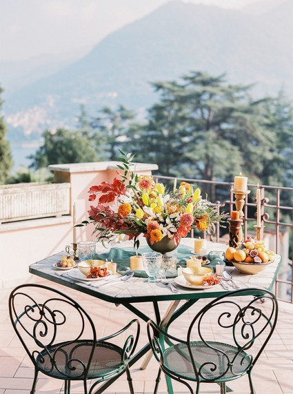 Romantic Lake Como wedding inspiration