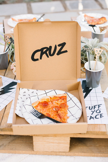 National Pizza Day party from Beijos Events Inspiration