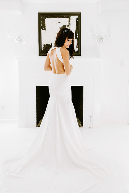 Classic modern Palm Springs wedding at the Avalon