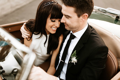 Classic modern Palm Springs wedding at the Avalon