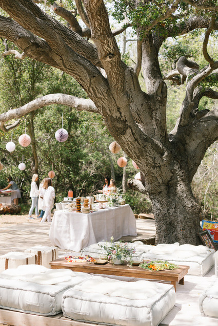 Fairyland birthday party for sisters at Temescal Canyon in Los Angeles