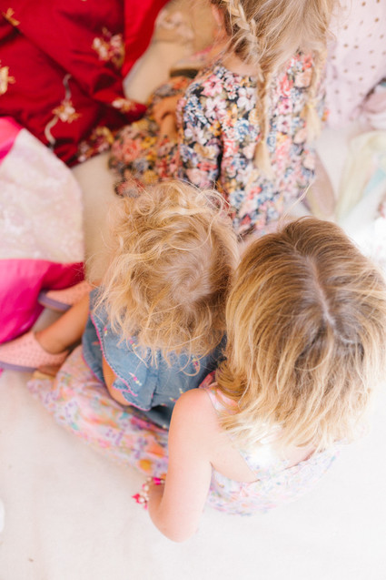 Fairyland birthday party for sisters at Temescal Canyon in Los Angeles