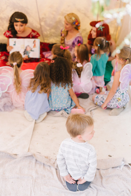 Fairyland birthday party for sisters at Temescal Canyon in Los Angeles