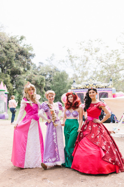 Fairyland birthday party for sisters at Temescal Canyon in Los Angeles