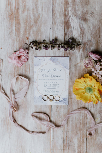 Floral spring indoor wedding ideas at Ajax DC Inspiration