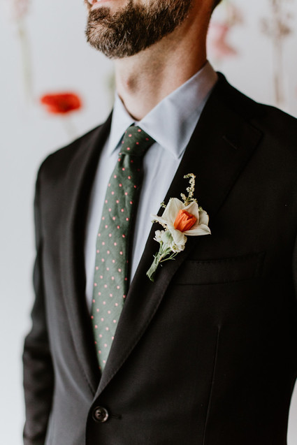 Floral spring indoor wedding ideas at Ajax DC Inspiration