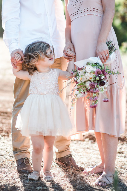 Rustic sunset family photos in Western Australia