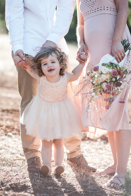 Rustic sunset family photos in Western Australia