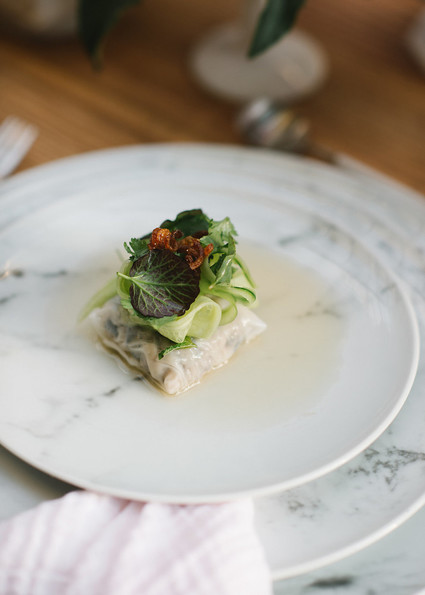 Ombre dinner party with Collective Gatherings in Brooklyn