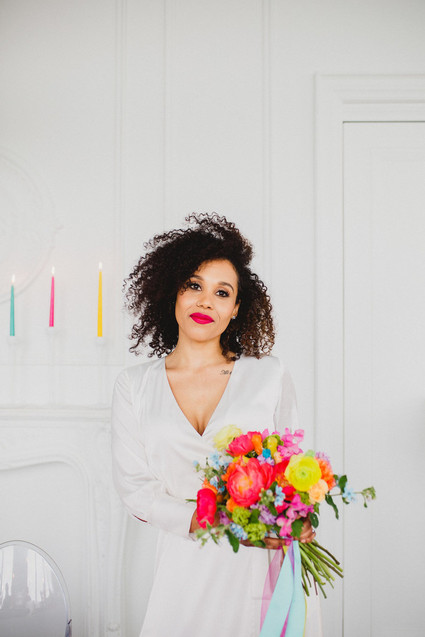 Whimsical neon candy-inspired wedding ideas