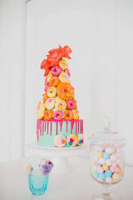 Whimsical neon candy-inspired wedding ideas