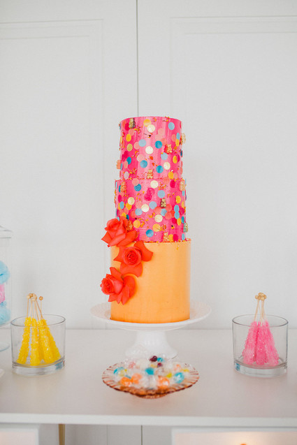 Whimsical neon candy-inspired wedding ideas