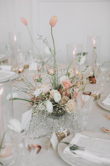 Intimate minimal pastel wedding at The Great Hall in Toronto