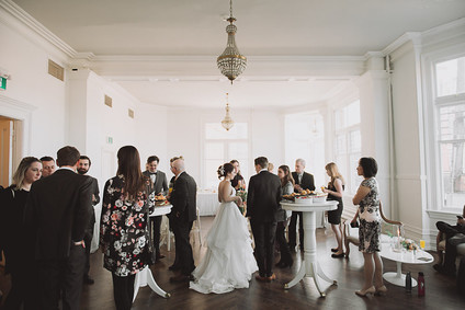 Intimate minimal pastel wedding at The Great Hall in Toronto