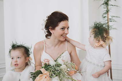 Intimate minimal pastel wedding at The Great Hall in Toronto