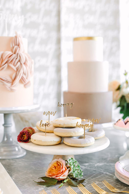 dessert table