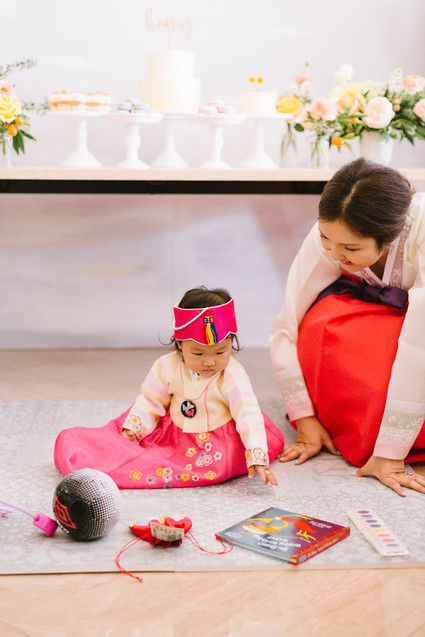 Sunshine 1st birthday Korean Dol