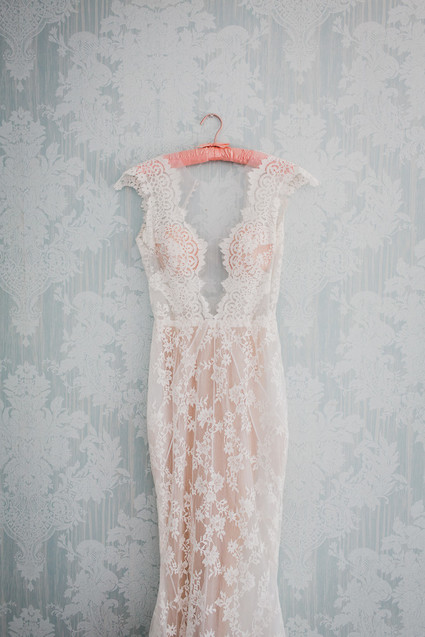 Colorful floral backyard summer wedding in Connecticut