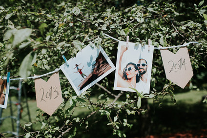 Colorful floral backyard summer wedding in Connecticut