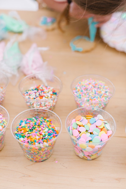 Mermaid backyard birthday party by Beijos Events