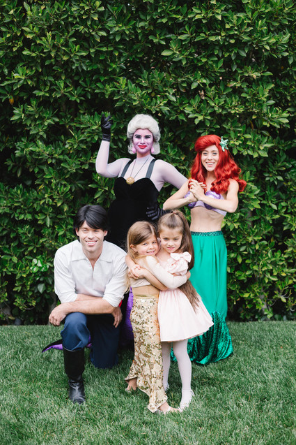 Mermaid backyard birthday party by Beijos Events