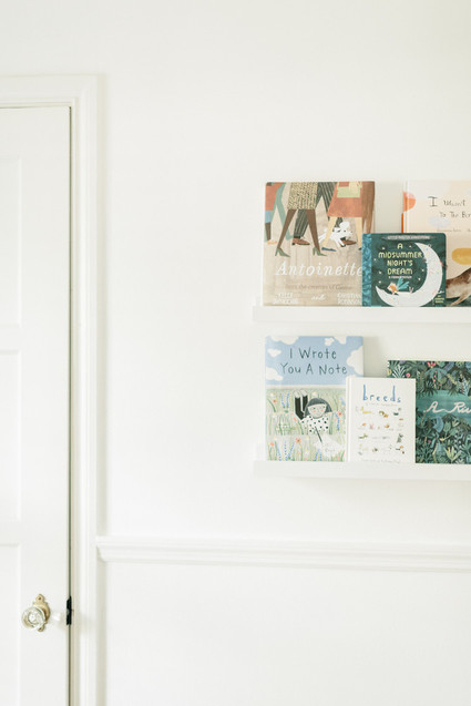 Earthy pastel girl's nursery