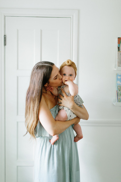 Earthy pastel girl's nursery