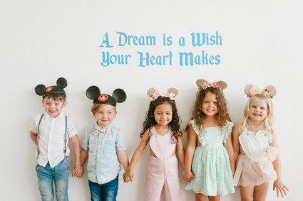 Modern Disneyland themed birthday party